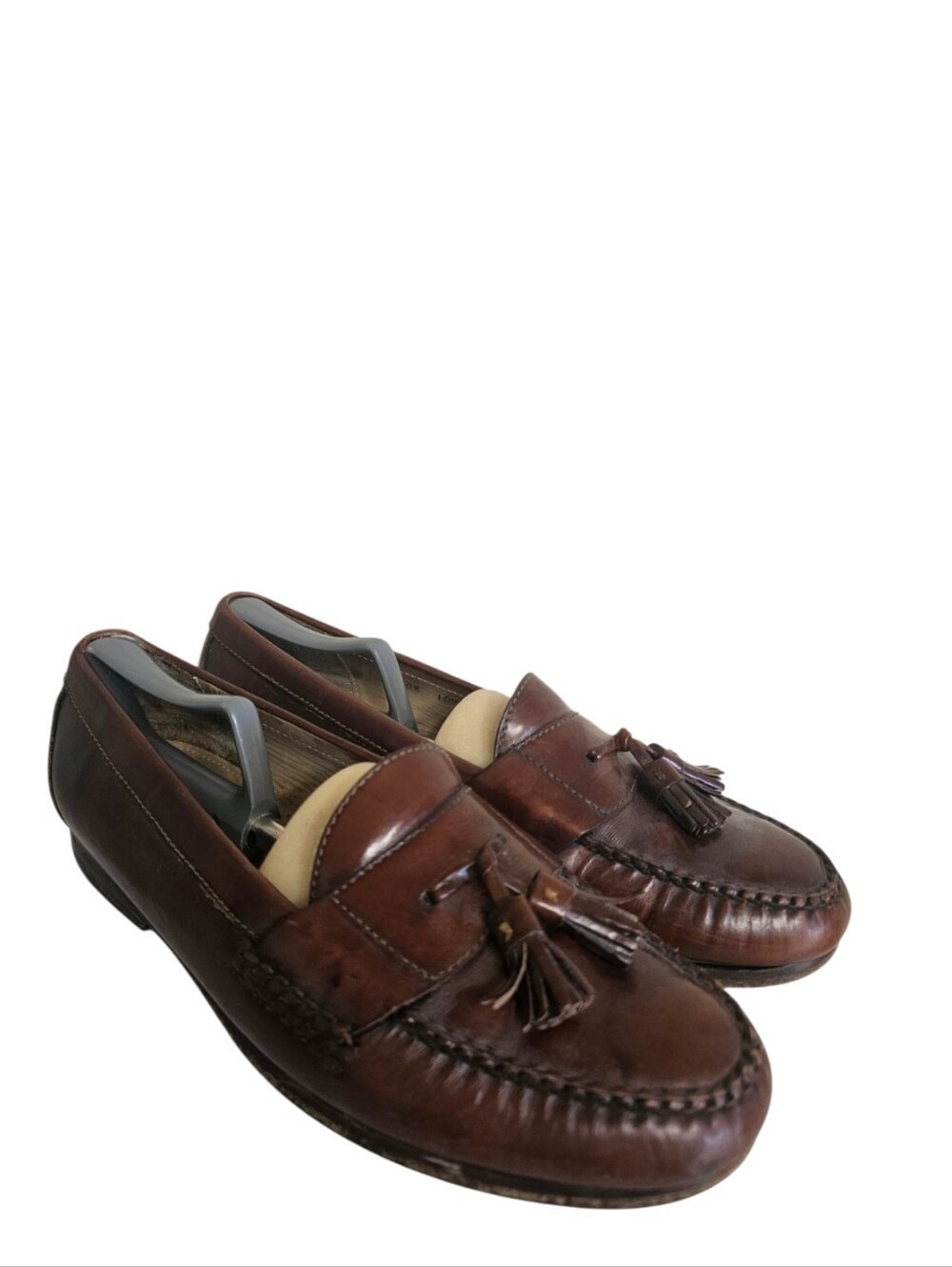 Cole Haan City Collection Penny Loafers Men's 9.5M Oxblood Burgundy Leather Moc